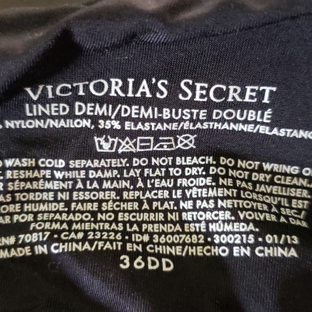 Victoria's Secret Black Bra_5